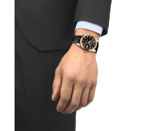 Tissot T-Gold Glendora Powermatic 80 Silicium 18K Gold T927.407.46.051.00 Rokas pulksteņi 