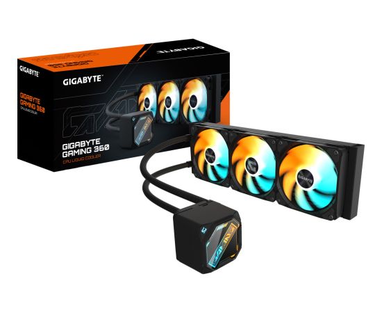 GIGABYTE GAMING 360, water cooling black Procesoru dzesēšana