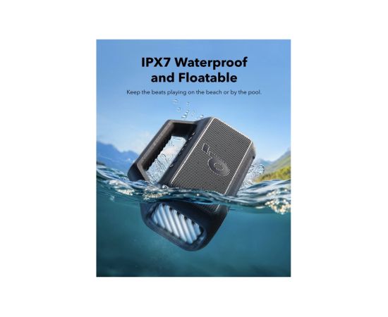 Anker Soundcore Portable Bluetooth Speaker Boom 2 80 W Waterproof Bluetooth Phantom Black Portable Wireless connection Bezvadu skaļruņi