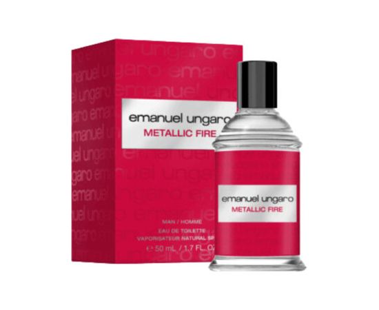 Emanuel Ungaro Metallic Fire EDT 50ml Vīriešu Smaržas