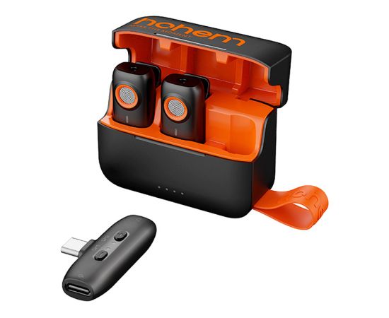 Microphone Hohem (2TX + 1RX +Charging Case )Type-C Новинки Компьютерная техника