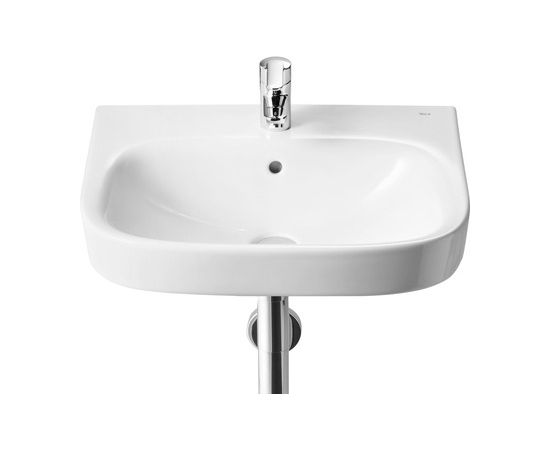 Roca izlietne Optica ar stiprinājumiem, 550x440 mm, balta Vannas istabas izlietnes