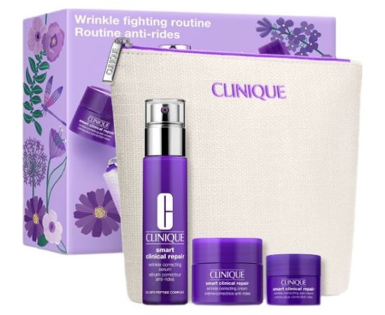 Clinique CLINIQUE_SET Wrinkle Fighting Routine Smaržas - NESAKĀRTOTS