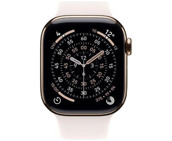 Smartwatch Apple Watch 11 GPS + Cellular 46mm Gold Titanium Sport Band M/L rose (MFD64MP/A) Новинки Компьютерная техника