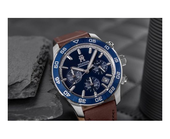 Rokas Pulkstenis Tommy Hilfiger TH85 Chronograph 1792163 + BOX Rokas pulksteņi 