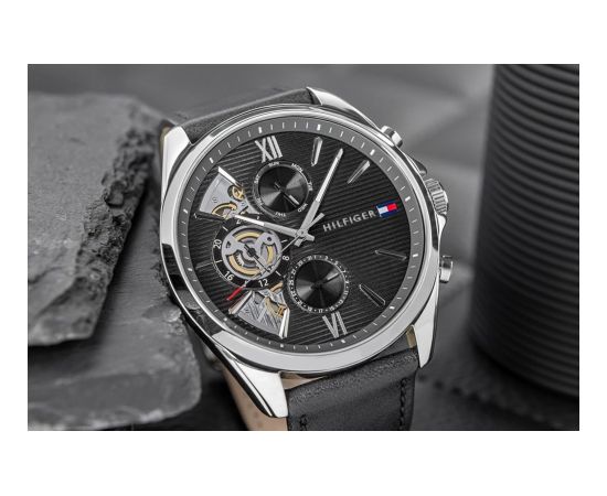 Rokas Pulkstenis Tommy Hilfiger Baker Open Heart 1710644 + BOX Rokas pulksteņi 