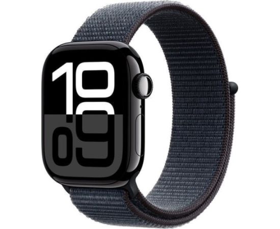 Smartwatch Apple Watch 10 GPS + Cellular 42mm Jet Black Alu Sport Loop (MWX83ET/A) Новинки Компьютерная техника
