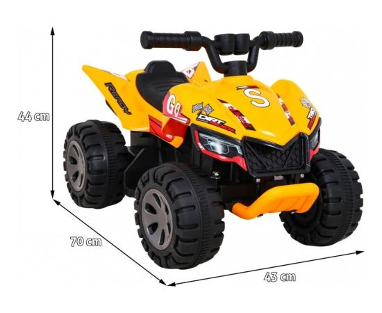 Ramiz Pojazd Quad THE FASTEST Żółty Jaunumi, Bērnu preces