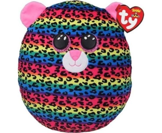 TY Squish-a-Boos Dotty wielokolorowy lampart 30cm Мягкие игрушки