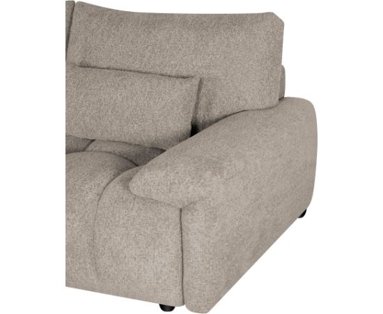 Dīvāns BARBARA 2,5-vietīgs, gaiši brūns Jaunumi -Dārzam