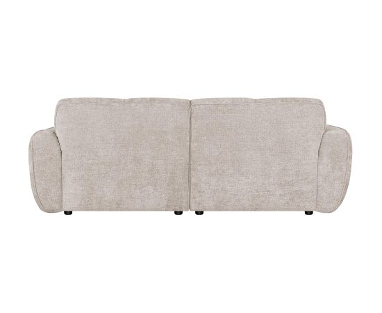 Dīvāns DAMALI 3-vietīgs, gaiši brūns Jaunumi -Dārzam