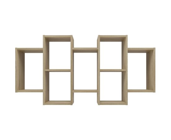 Top E Shop Wall-hung bookcase Bilbao 7.0 Wall Shelves Sonoma Oak Новинки Для дома и сада 