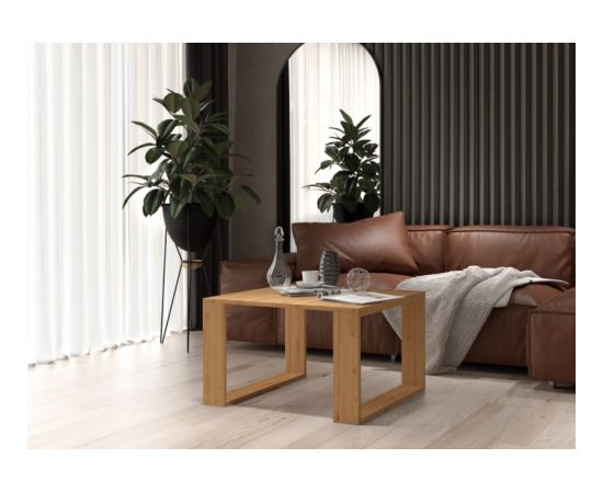 Top E Shop MODERN MINI table 67x67x40 cm Artisan oak Jaunumi -Dārzam