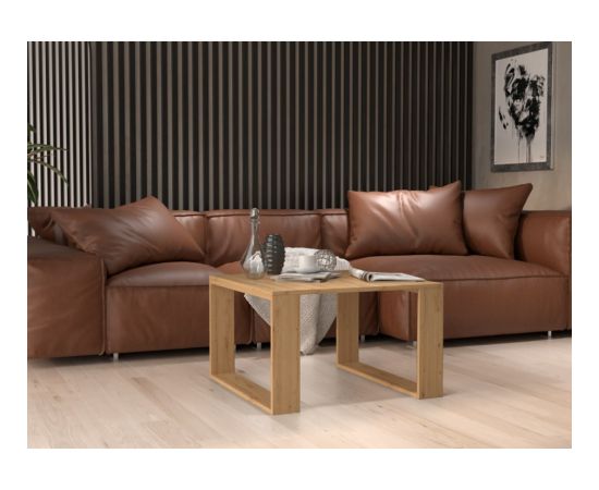 Top E Shop MODERN MINI table 67x67x40 cm Artisan oak Jaunumi -Dārzam