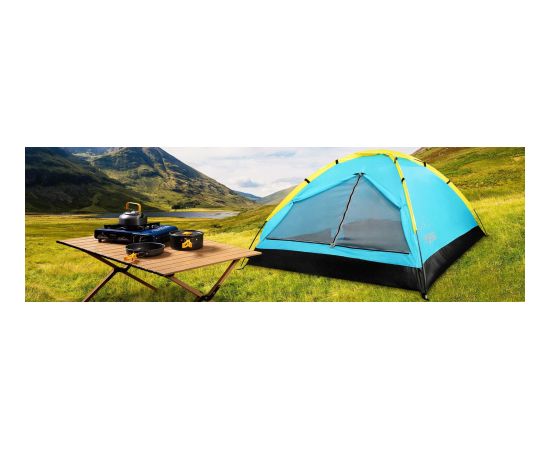 Promis TOURIST TENT 2-PERSON ALPENAIR IGLO CAMPING WATERPROOF MOSQUITO NET Палатки