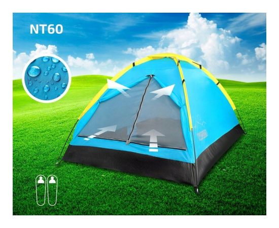 Promis TOURIST TENT 2-PERSON ALPENAIR IGLO CAMPING WATERPROOF MOSQUITO NET Палатки