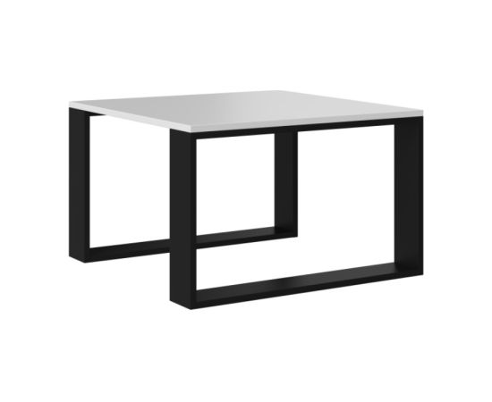 Top E Shop MODERN MINI table 67x67x40 cm White/Black Jaunumi -Dārzam