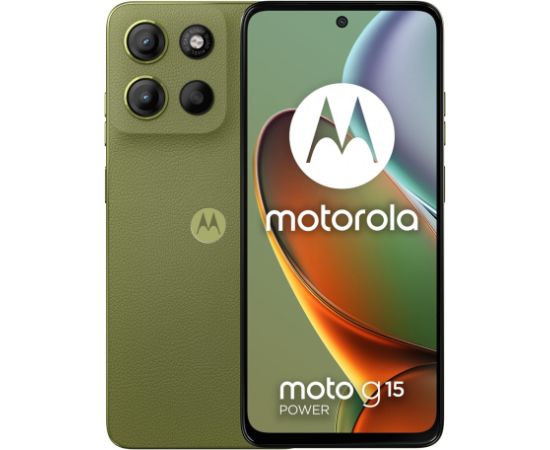 Motorola Moto G15 Power 8/512GB 4G Iguana Green Мобильные телефоны