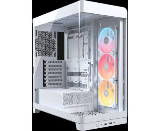 Corsair 4500X LX-R RGB Tempered Glass Mid-Tower, White Midi Tower Datoru korpusi