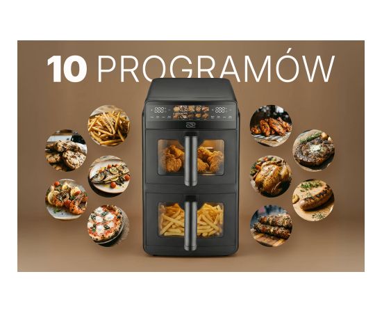 PROMIS Double vertical fat-free fryer 10 l Karstā Gaisa Katli (AirFryer)