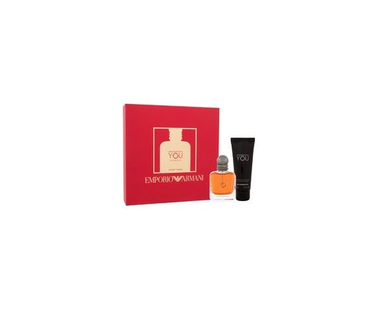 Giorgio Armani Stronger With You Intensely Dárková sada EDP 50 ml a sprchový gel 75 ml 50ml Dāvanu komplekti