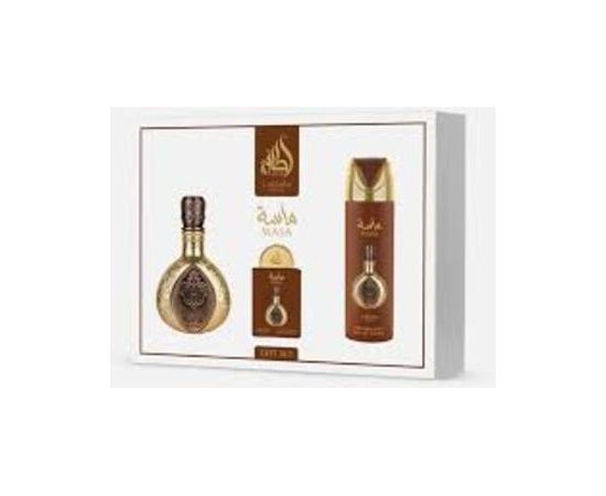 Lattafa Masa Dárková sada EDP 100 ml, deospray 200 ml a EDP 20 ml 100ml Dāvanu komplekti