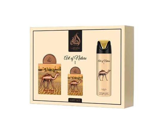 Lattafa Pride Art of Nature I Dárková sada EDP 100 ml, deospray 200 ml a EDP 20 ml 100ml Dāvanu komplekti