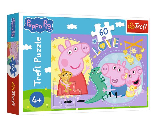 TREFL PEPPA PIG Puzle Peppa, 60 gab. Puzles