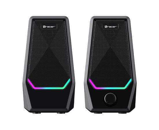 Tracer 47764 Loop 2 RGB USB Multimedia Speakers 2.0 Skaļruņi datoriem