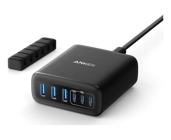 ANKER 6-in-1 Ladestation 112W 3x USB-A 3x USB-C schwarz Jaunumi - Datori