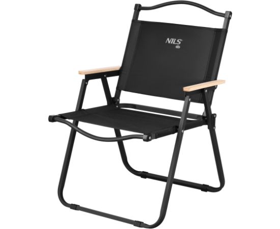 NC4307 BLACK SALOKAMAIS KRĒSLS NILS CAMP Кемпинг стулья