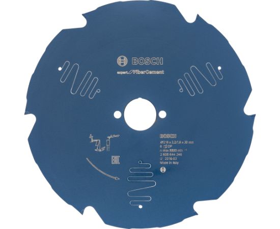Bosch circular saw blade Expert for Fiber Cement, 165mm, 4Z (bore 30mm, for chop & miter saws) Новинки Для дома и сада 