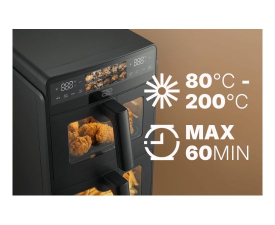 PROMIS Double vertical fat-free fryer 10 l Karstā Gaisa Katli (AirFryer)
