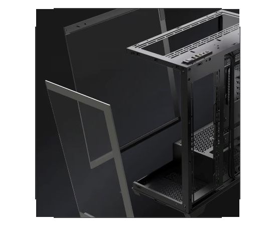 Corsair Midi Tower 3500X LXR LINK TG Black Корпуса