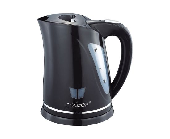 Maestro MR038 electric kettle 1.7 L 2000 W Black Tējkannas (elektriskās)