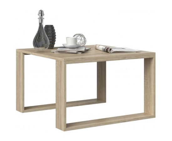 Top E Shop MODERN MINI table 67x67x40 cm Sonoma oak Jaunumi -Dārzam