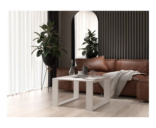 Top E Shop MODERN MINI table 67x67x40 cm white Jaunumi -Dārzam