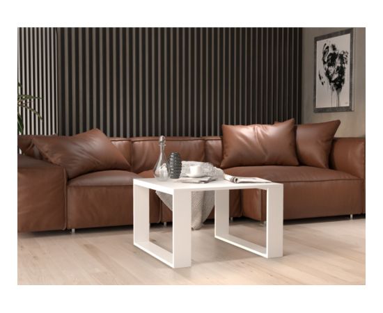 Top E Shop MODERN MINI table 67x67x40 cm white Jaunumi -Dārzam