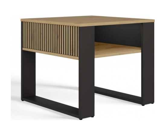 Top E Shop MODERN 2P MINI SLIM coffee table, artisan/black Новинки Для дома и сада 