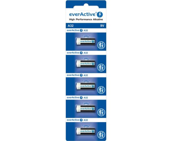 Alkaline batteries to a car remote A32/32A 9V blister 5 pcs. Батарейки, аккумуляторы