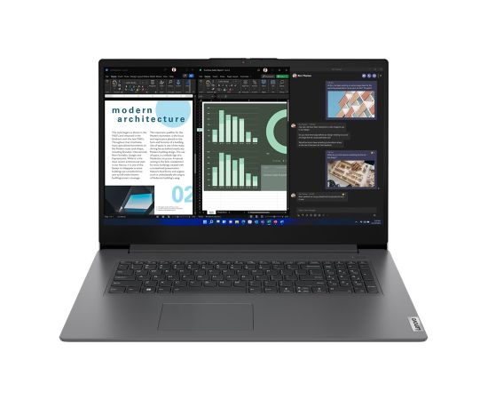 Lenovo V17 G4 IRU Intel® Core™ i7 i7-13620H Laptop 43.9 cm (17.3") Full HD 16 GB DDR4-SDRAM 512 GB SSD Wi-Fi 6 (802.11ax) Windows 11 Pro English Grey Portatīvie datori