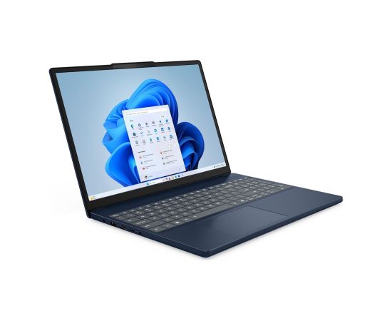 Notebook LENOVO IdeaPad Slim 3 15AHP10 CPU AMD RyzenT 7 8840HS 3.3 GHz 15.3 " 1920 x 1200 pixels RAM 16 GB DDR5-SDRAM SSD 512 GB Discrete graphics Not available On-board graphics Yes Numeric keypad Yes Colour Blue Weight 1.63 kg 5600 MHz 83KA003VRM Portatīvie datori