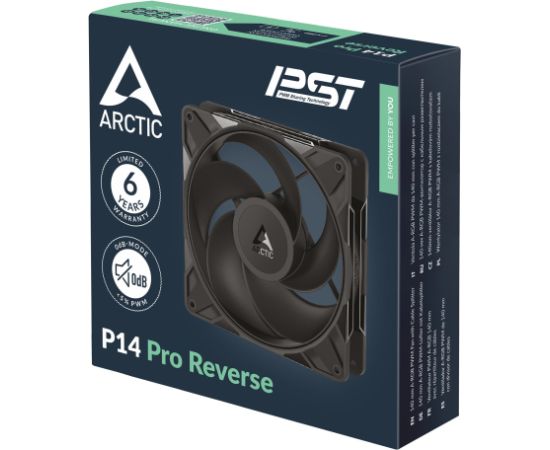 CASE FAN 140MM P14 PRO REVERSE/ACFAN00329A ARCTIC Korpusu dzesēšana