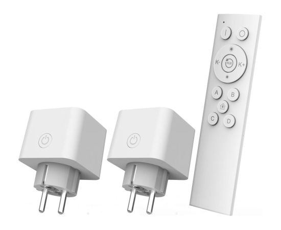 SMART HOME SOCKET STARTER SET/WIFI 71399 TRUST Viedie slēdži