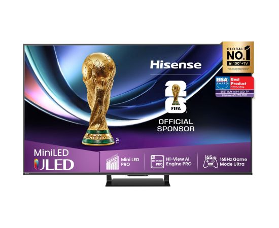 HISENSE 65U7QPRO 65" 4K Ultra HD ULED TV Set Телевизоры