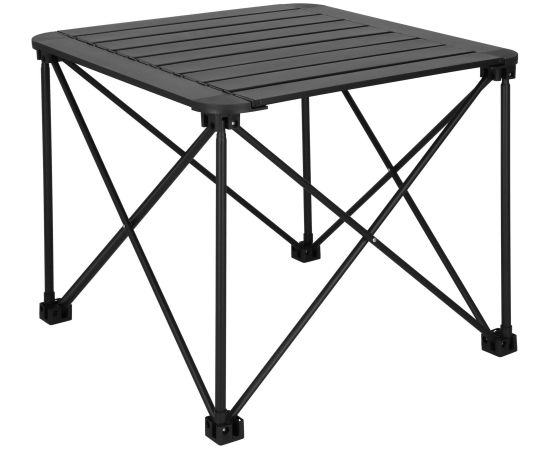 Saliekams tūrisma galds Springos CS0113, 52.5x52.5x46 cm, melns Jaunumi, mēbeles, māja