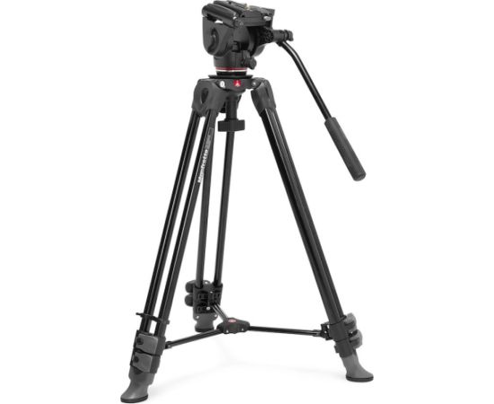 Manfrotto tripod set MVK500XAM 500X & Twin Leg Video Alu Kit Statīvi un piederumi