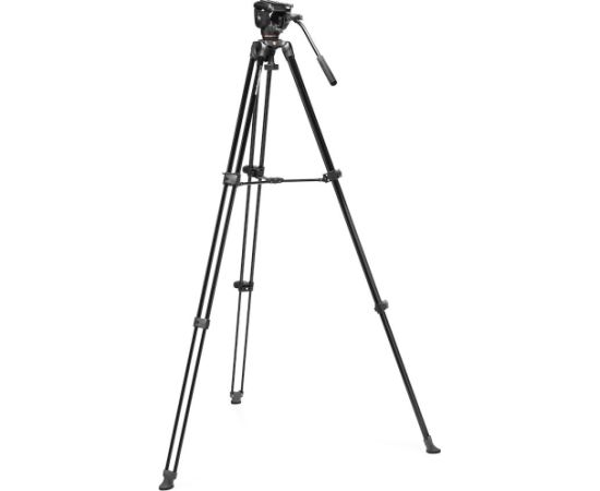 Manfrotto tripod set MVK500XAM 500X & Twin Leg Video Alu Kit Statīvi un piederumi