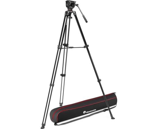 Manfrotto tripod set MVK500XAM 500X & Twin Leg Video Alu Kit Statīvi un piederumi