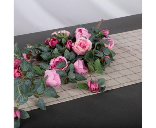 Table mat LINEN 43x170cm, linen square Новинки Для дома и сада 